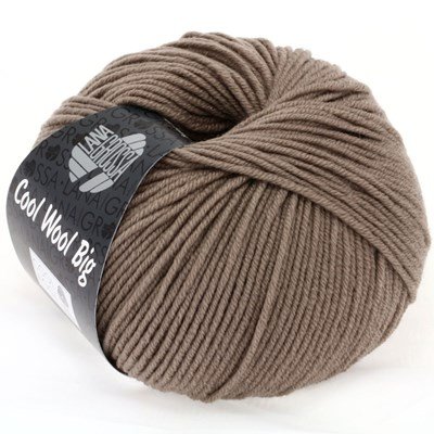 Lana Grossa Cool wool big 686 Taupe bruin opruiming 