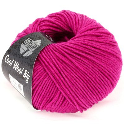 Lana Grossa Cool wool big 690 cyclaam roze opruiming 