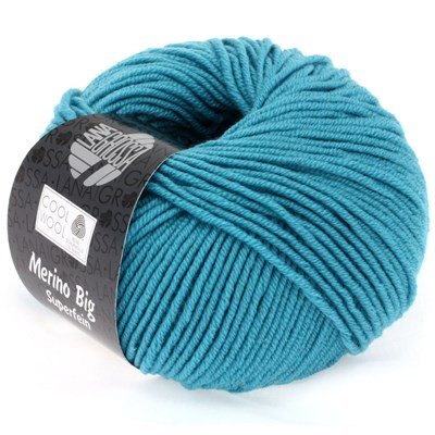 Lana Grossa Cool wool big 910 lichtaqua blauw opruiming 