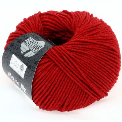 Lana Grossa Cool wool big 923 oud rood opruiming 