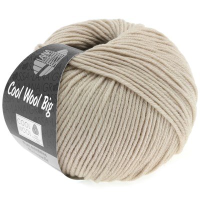 Lana Grossa Cool wool big 945 beige opruiming 