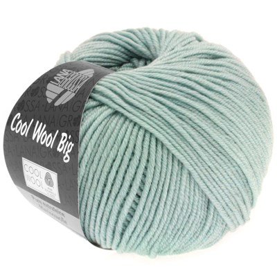 Lana Grossa Cool wool big 947 mint opruiming 