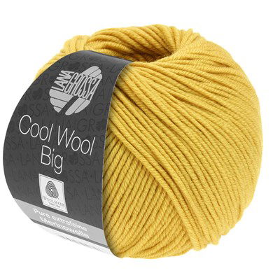 Lana Grossa Cool wool big 986 safran geel opruiming 