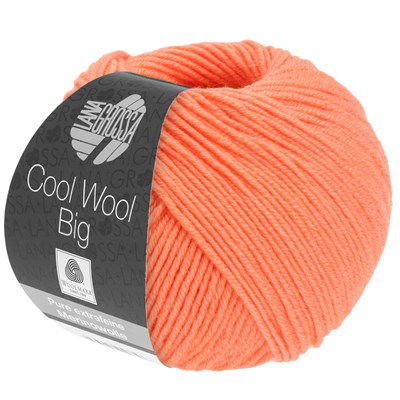 Lana Grossa Cool wool big 993 oranje zacht