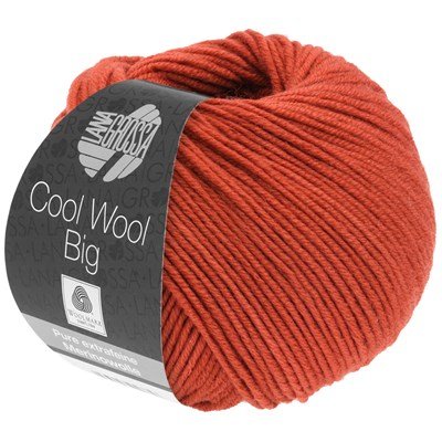 Lana Grossa Cool wool big 999 roze bruin opruiming 