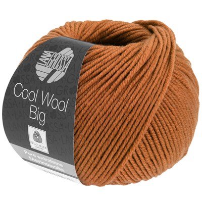 Lana Grossa Cool wool big 1012 roest opruiming 