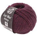 Lana Grossa Cool wool big melange 7352 wijn rood (opruiming)