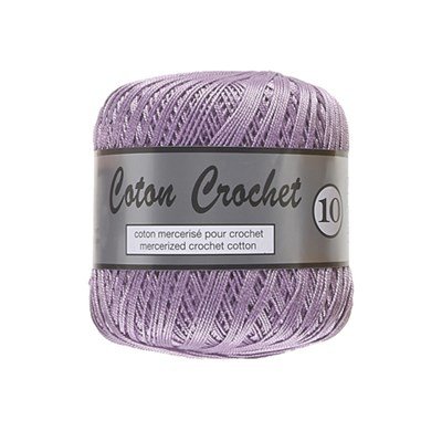 Lammy Yarns Coton Crochet No 10 - 082 paars
