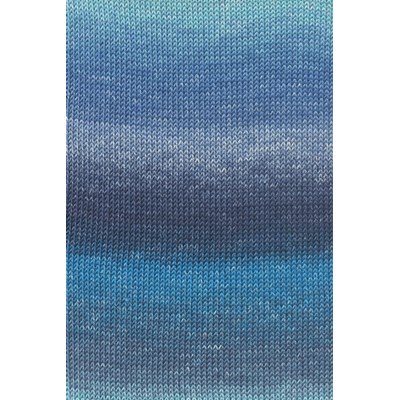 Lang Yarns Baby Cotton Color 786.0206 - blue/light blue