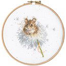Borduurpakket dieren met 17,8 cm ring - Hannah Dale Little Dandelion Clock