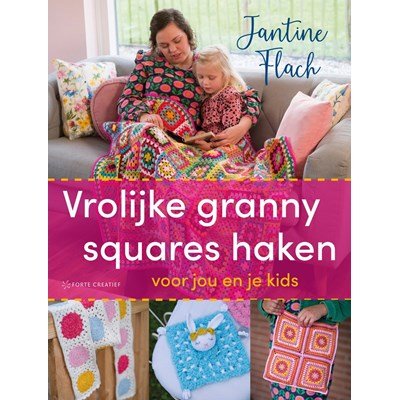 Vrolijke Granny Squares haken
