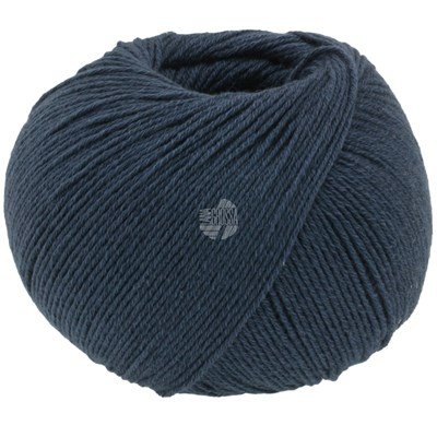 Lana Grossa Cotton wool 5 donkerblauw