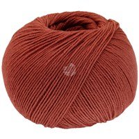 Lana Grossa Cotton wool 15 oranje bruin