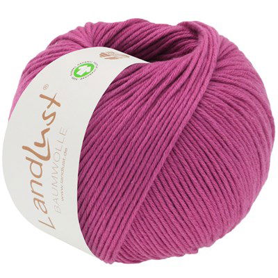 Lana Grossa Landlust baumwolle gots 18 Fuchsia