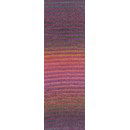 Lang Yarns Mille Colori Socks & Lace Luxe 859.0204 Bordeaux/Dark Green/Salmon