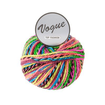 Lammy Yarns - Vogue 411 neon gemeleerd