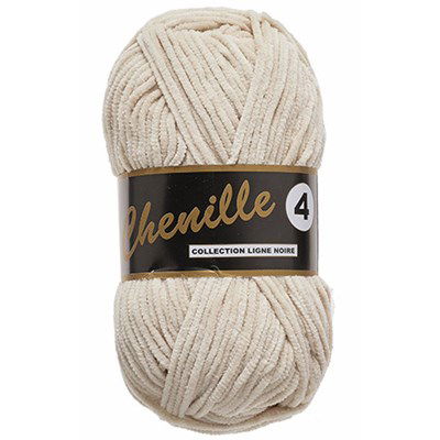 Lammy Yarns - Chenille 4 016 creme