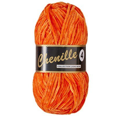 Lammy Yarns - Chenille 4 041 oranje