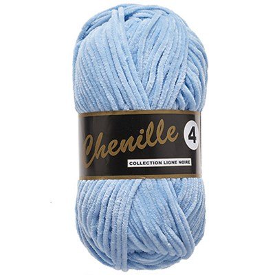 Lammy Yarns - Chenille 4 040 baby blauw