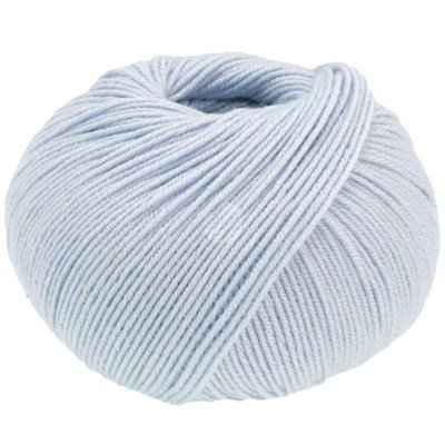 Lana Grossa Cool wool seta 02 licht blauw opruiming 