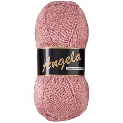 Lammy Yarns Angela lurex 940 roze