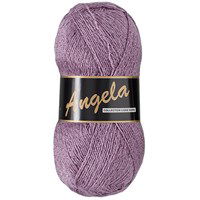 Lammy Yarns Angela lurex 963 oud lila