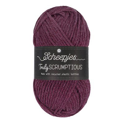 Scheepjes Truly Scrumptious - 369 Mul. Wine Plum Cob.