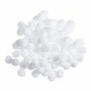 Pompon 3 mm wit (100 stuks)