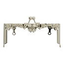 Tasbeugel 155 cm metaal met klipsluiting 99575 (1 paar)