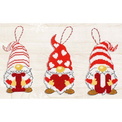 Borduurpakket Gnomes of Valentine day