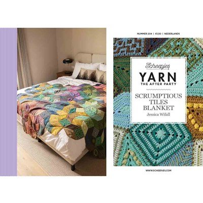 Scheepjes Yarn after party no. 204 Scrumptious Tiles Blanket - NL
