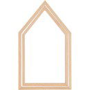 MDF huis breed lijst 160 x 270 mm (2 delig) 100178