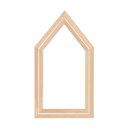 MDF huis breed lijst 125 x 225 mm (2 delig) 100177