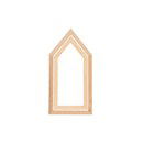 MDF huis breed lijst 90 x 180 mm (2 delig) 100176