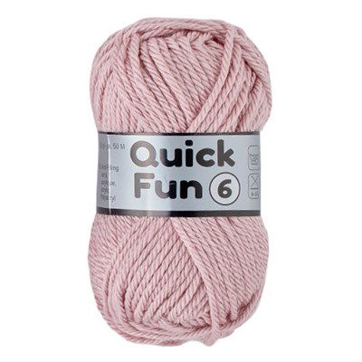 Lammy Yarns Quick Fun 6 - 711 oud licht roze