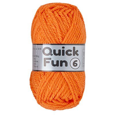 Lammy Yarns Quick Fun 6 - 041 oranje