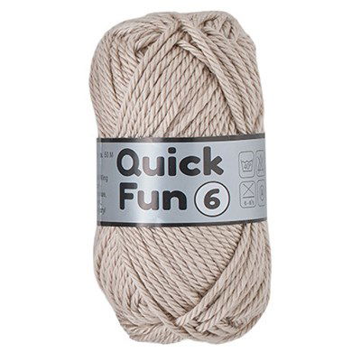 Lammy Yarns Quick Fun 6 - 791 beige