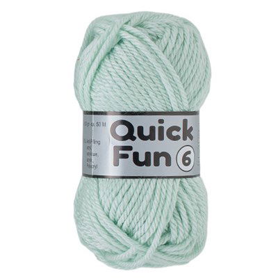 Lammy Yarns Quick Fun 6 - 062 mint groen