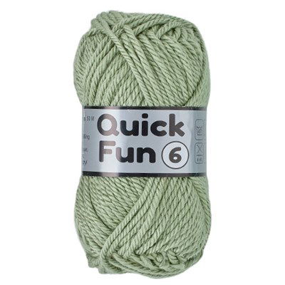 Lammy Yarns Quick Fun 6 - 380 donker mint