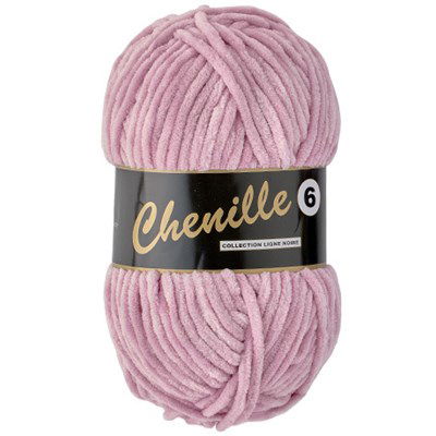 Lammy Yarns Chenille 6 - 711 roze