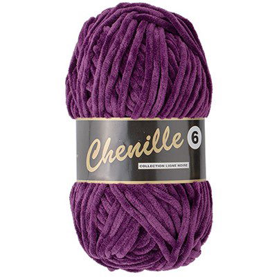 Lammy Yarns Chenille 6 - 064 paars