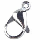 kettingsluiting 13 mm zilverkleur (10) - Karabijnsluiting