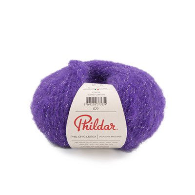 Phildar Phil Chic Lurex Purple