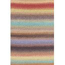 Lang Yarns Cloud 1077.0017 Brown/Red/Mint