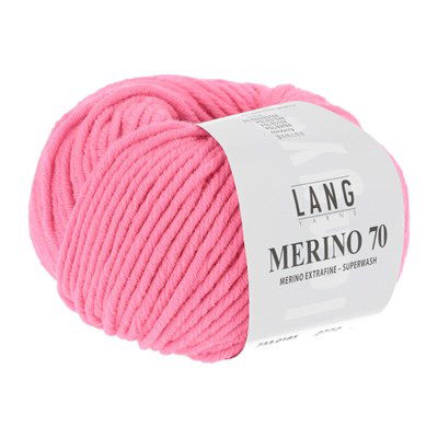 Lang Yarns Merino 70 733.0185 Pink Neon