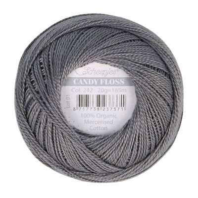 Scheepjes Candy Floss 242 Metal Grey