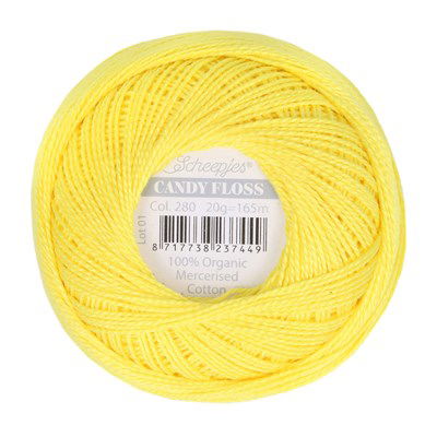 Scheepjes Candy Floss 280 Lemon