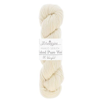 Scheepjes Nakid S. Undyed Pure Wool DK Weight 004 - 100 gram