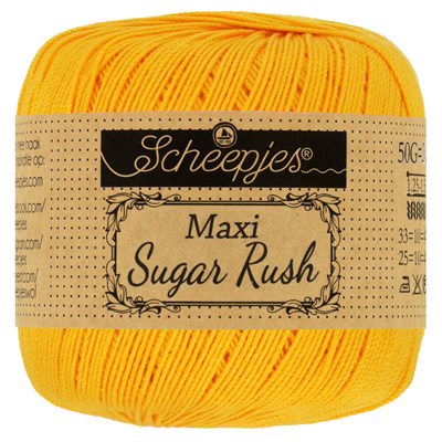 Scheepjes Maxi Sugar Rush 208 yellow gold - 50 gram