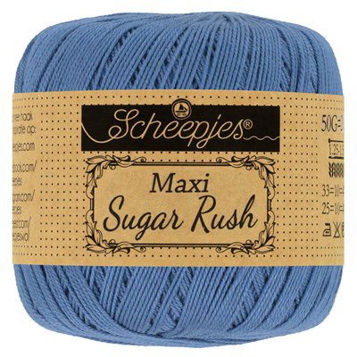 Scheepjes Maxi Sugar Rush 261 capri blue 50 gram 